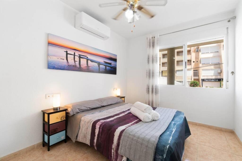 Posteľ alebo postele v izbe v ubytovaní Villa-Capricho Playa - Zeus