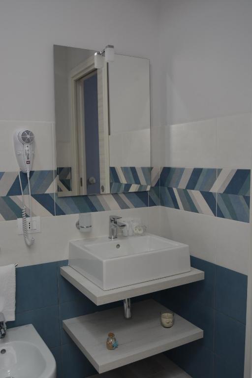 Koupelna v ubytování Bilateral B&B