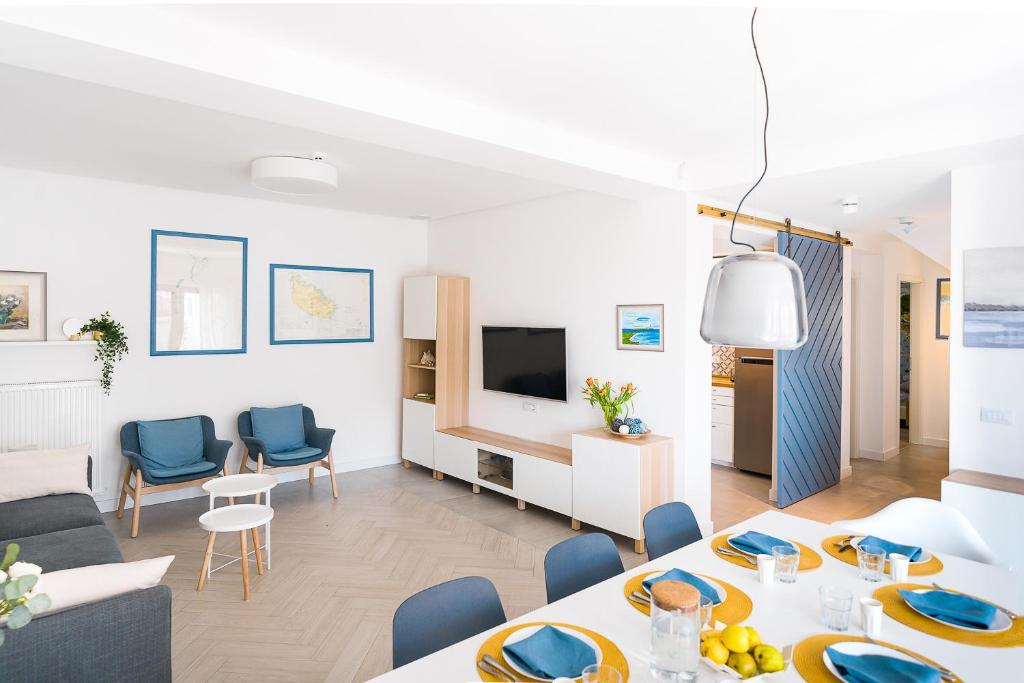 Et tv og/eller underholdning på Casa Noastra de La Mare