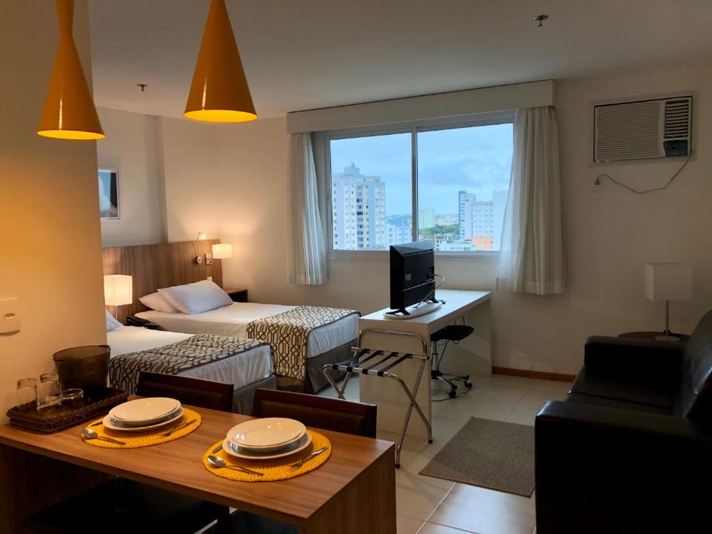 Flat pensado para sua tranquilidade e alegria - Studio-Wohnung