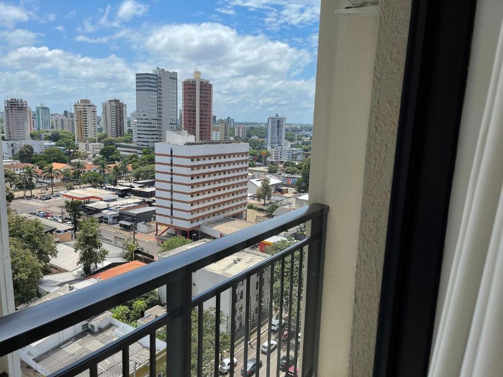  Apt novo no CENTRO de Foz com garagem e mobiliado