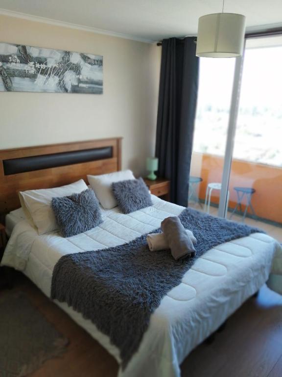 Depto Estudio 1811 Edificio Centro Blanco con estacionamiento