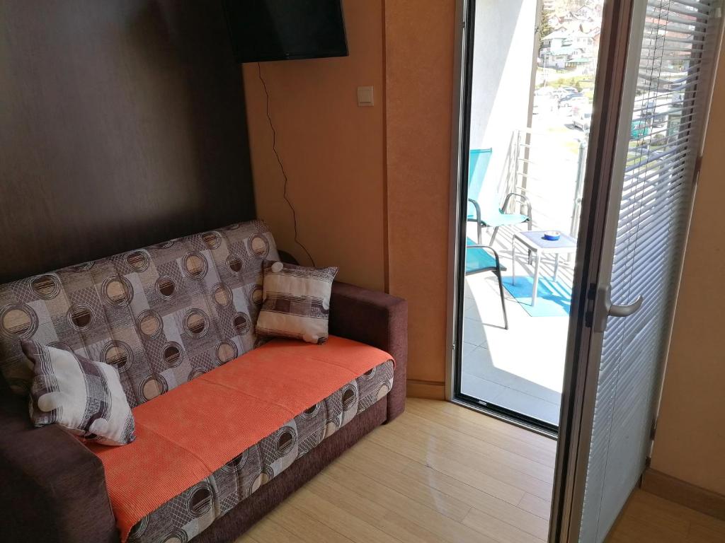 Posezení v ubytování Apartman Aischa