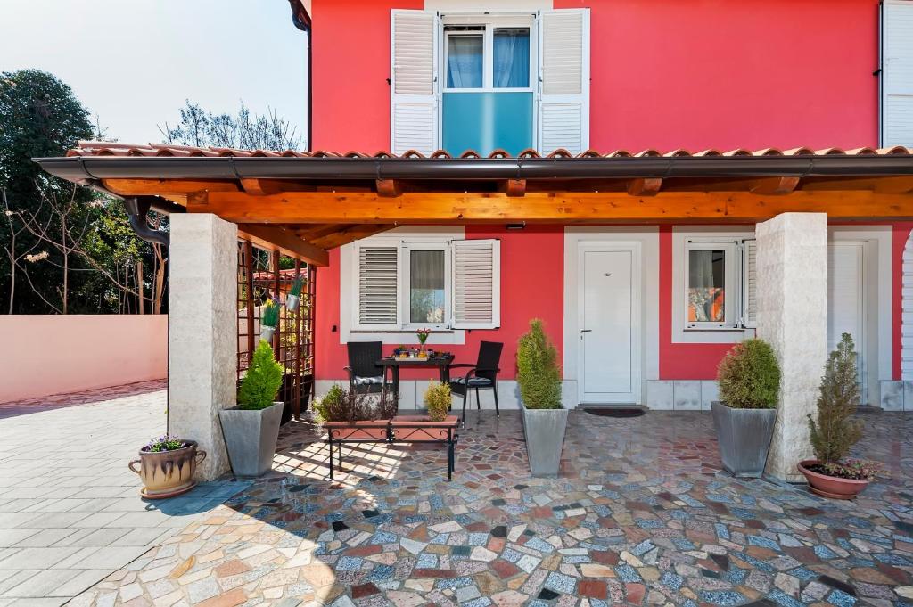 Budova, kde se apartmán nachází