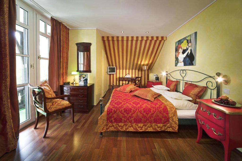 PARK VILLA zentral am Mittelrhein - Zimmer & Apartments - Chambre Double Avec Balcon