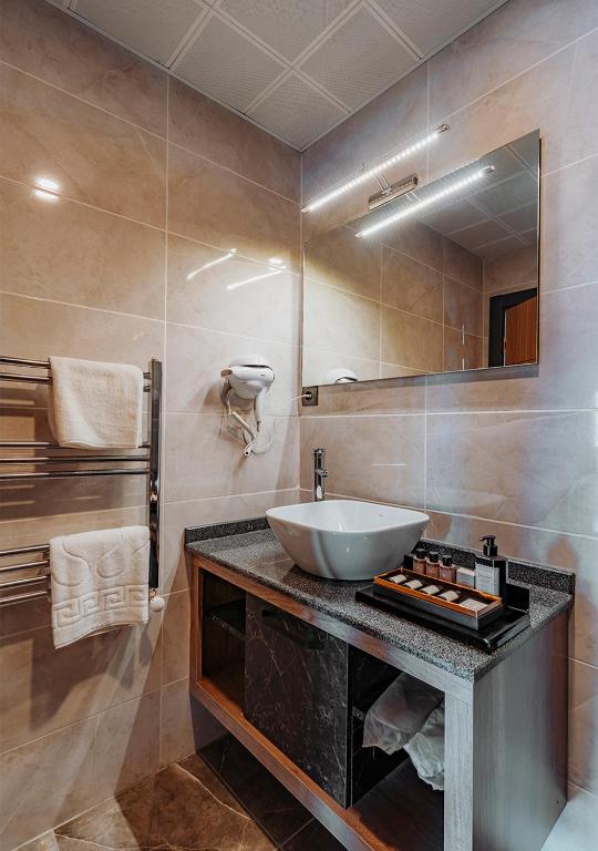 Koupelna v ubytování City Port Hotel Trabzon