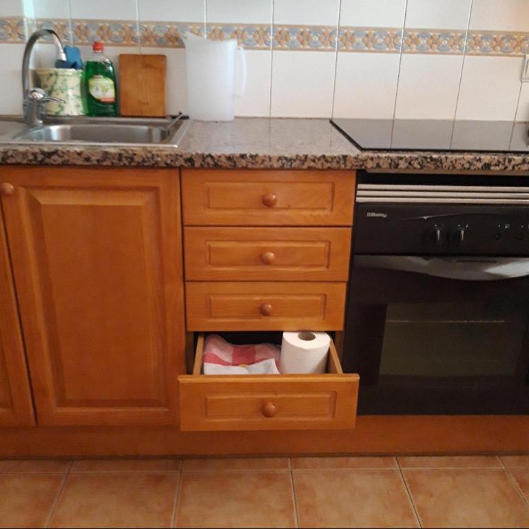 Kuchyň nebo kuchyňský kout v ubytování DuplexSETCASES