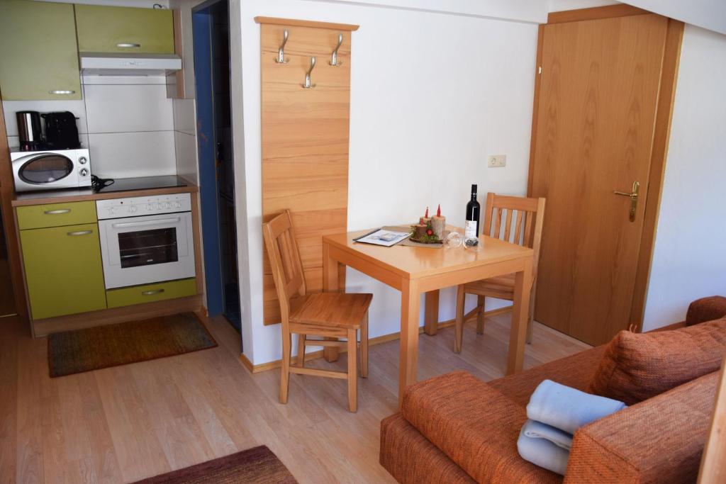 Kuchyň nebo kuchyňský kout v ubytování Aparthotel Lieblingsplatz