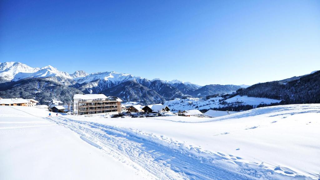Alps Lodge v zimě