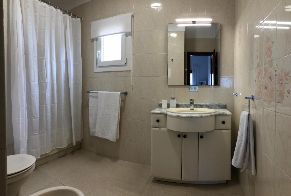 Kúpeľňa v ubytovaní Casa La Juyona