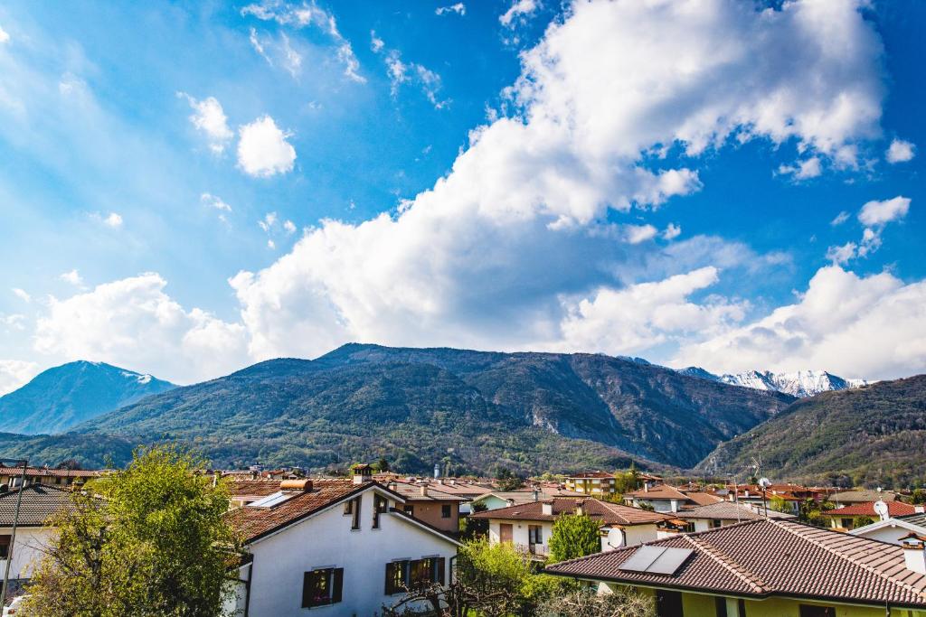 Nespecifikovaný výhled na hory nebo výhled na hory při pohledu z apartmánu