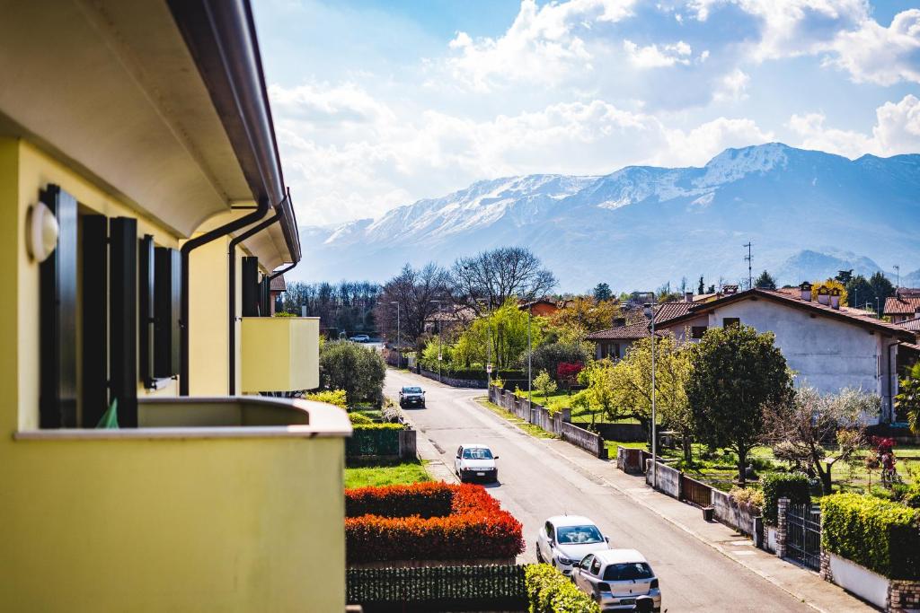 Nespecifikovaný výhled na hory nebo výhled na hory při pohledu z apartmánu