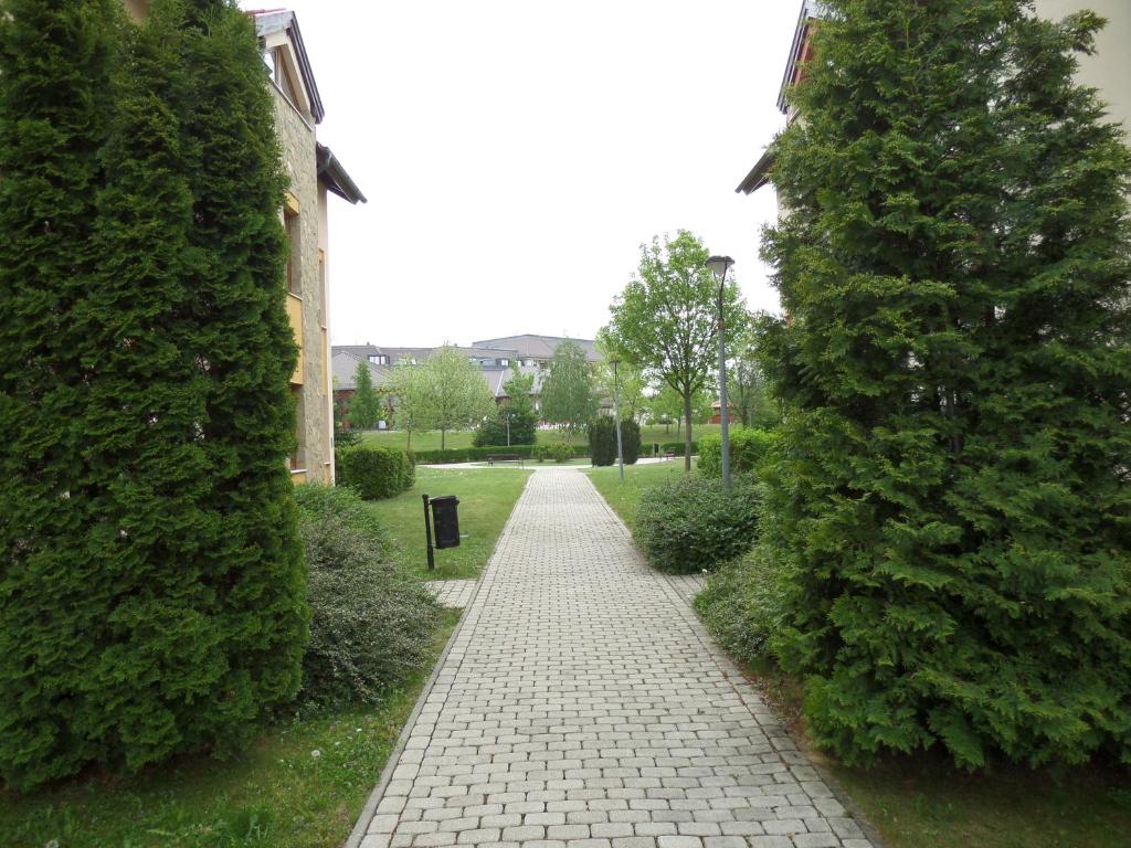 Zahrada ubytování Nia Családi Apartman