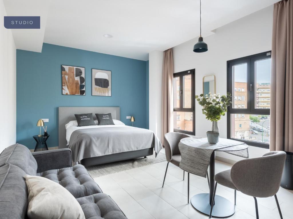 Limehome Sevilla Calle Torcuato Luca de Tena - Digital Access - Resim 41