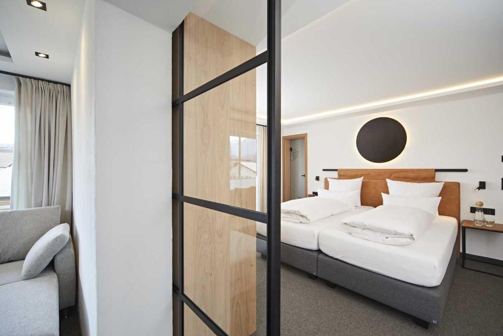 Postel nebo postele na pokoji v ubytování Hotel Rosenstock - Erwachsenenhotel - Adults only 15 plus