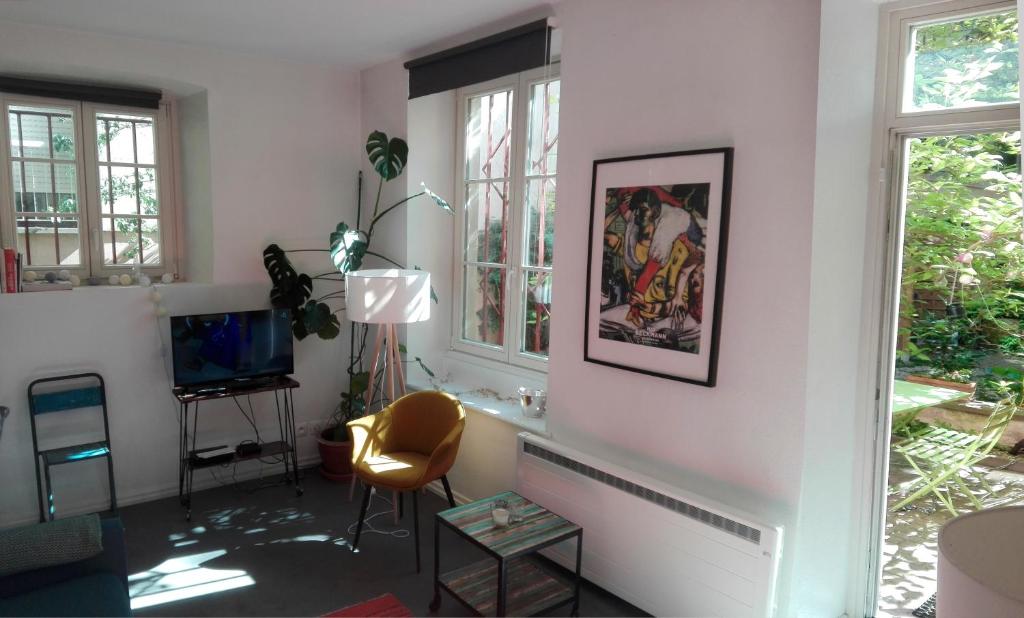 Appartement Petite France avec terrasse - 一居室公寓
