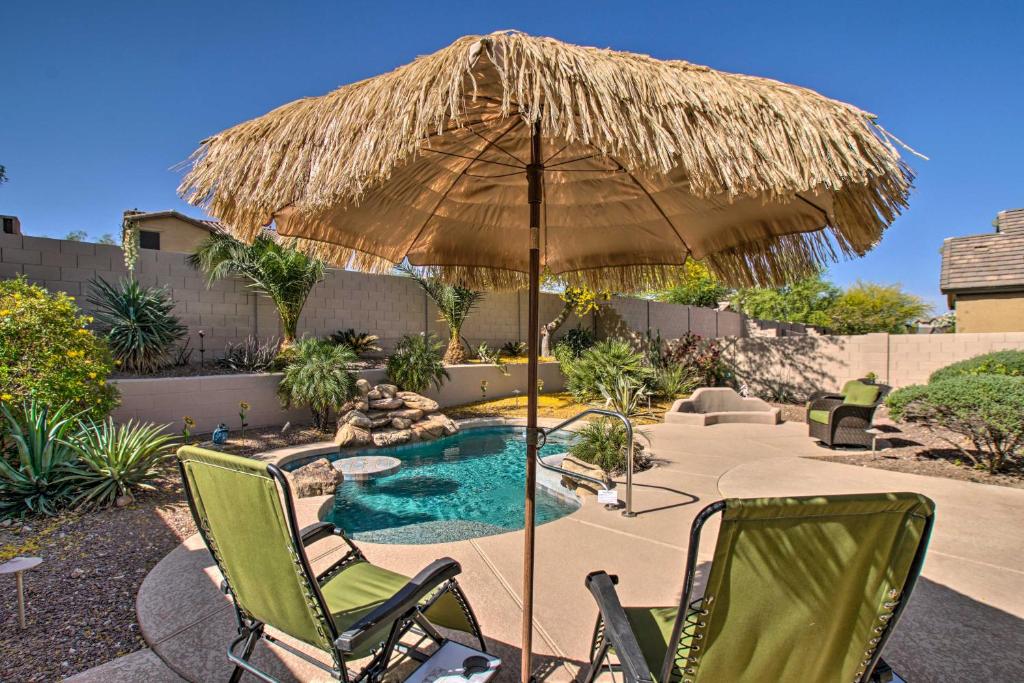 Goodyear Getaway with Outdoor Oasis and Grill!