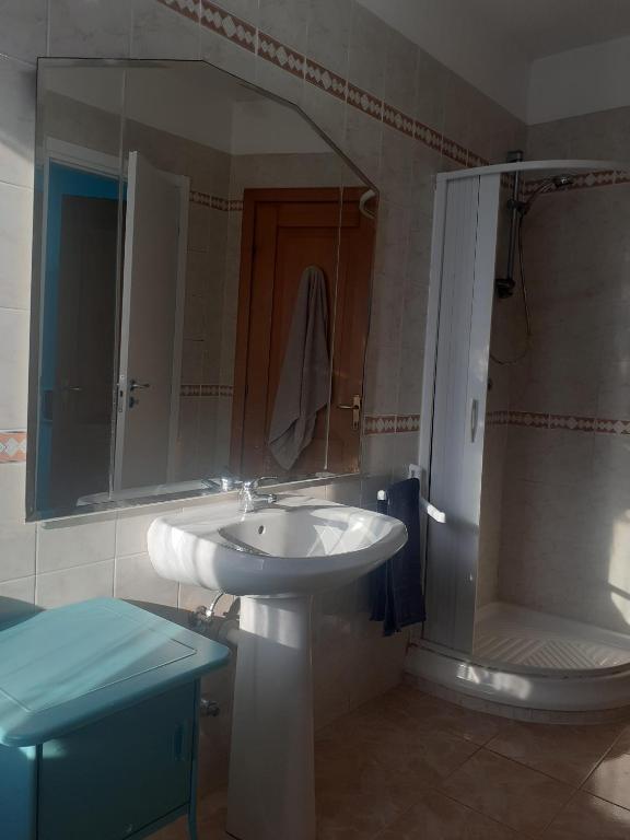 Koupelna v ubytování La Casa di Berenice a Porto Azzurro