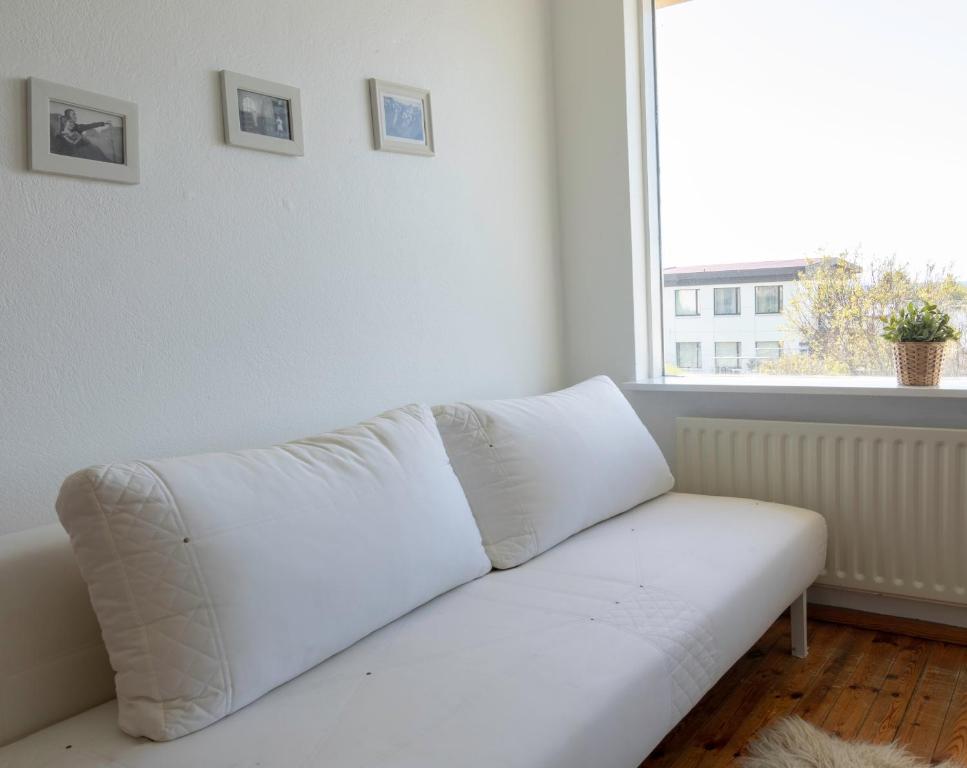 Posezení v ubytování Grótta Northern Lights - Apartment & Rooms