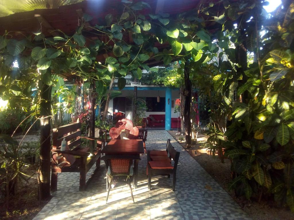 Zahrada ubytování Cabinas del Mar