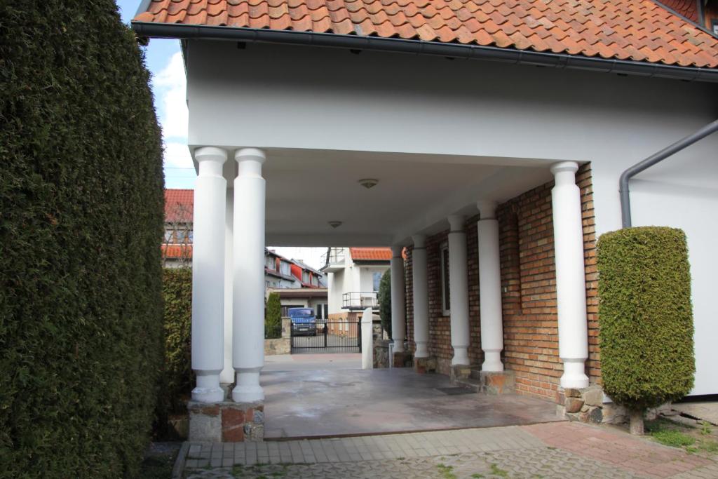 Exteriér alebo vchod do ubytovania Pensjonacik ELMI