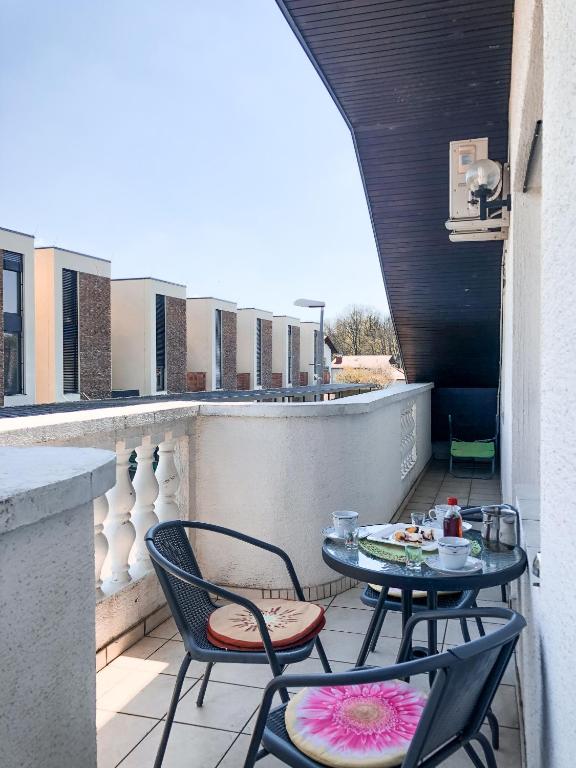 Balkón nebo terasa v ubytování Apartments Sončnica