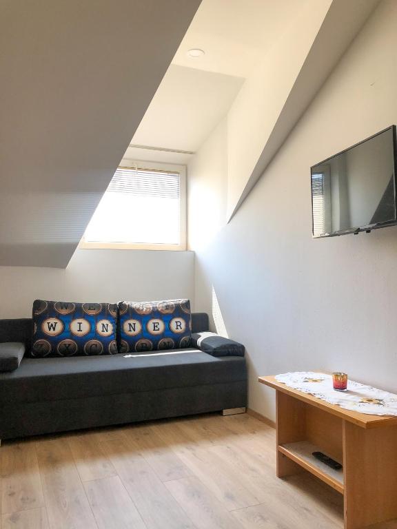 Posezení v ubytování Apartments Sončnica