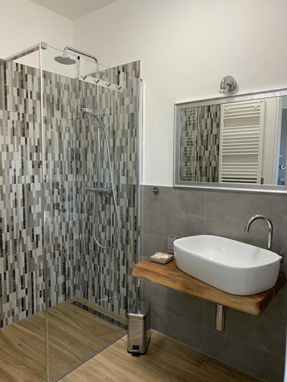 Vannituba majutusasutuses Bregagno B&B
