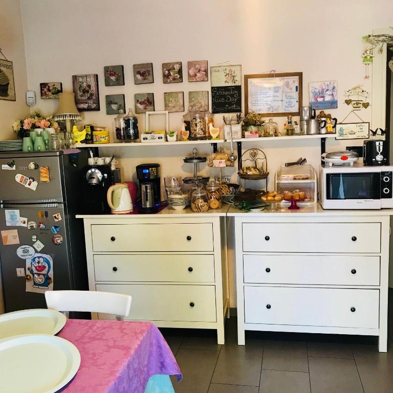 Kuchyňa alebo kuchynka v ubytovaní Villa Pille