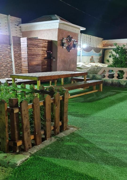 Zahrada ubytování Al Moltaqua Chalet