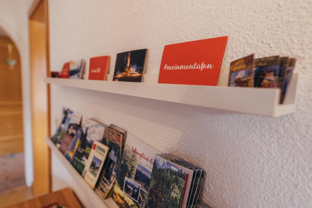 Knihovna v apartmánu