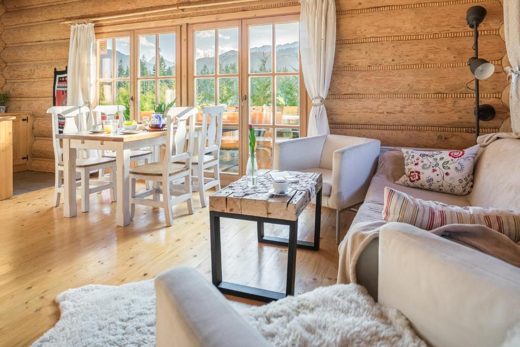 Posezení v ubytování Nydala Rustic