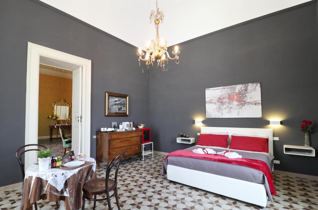 Postel nebo postele na pokoji v ubytování Chez Moi Charme B&B