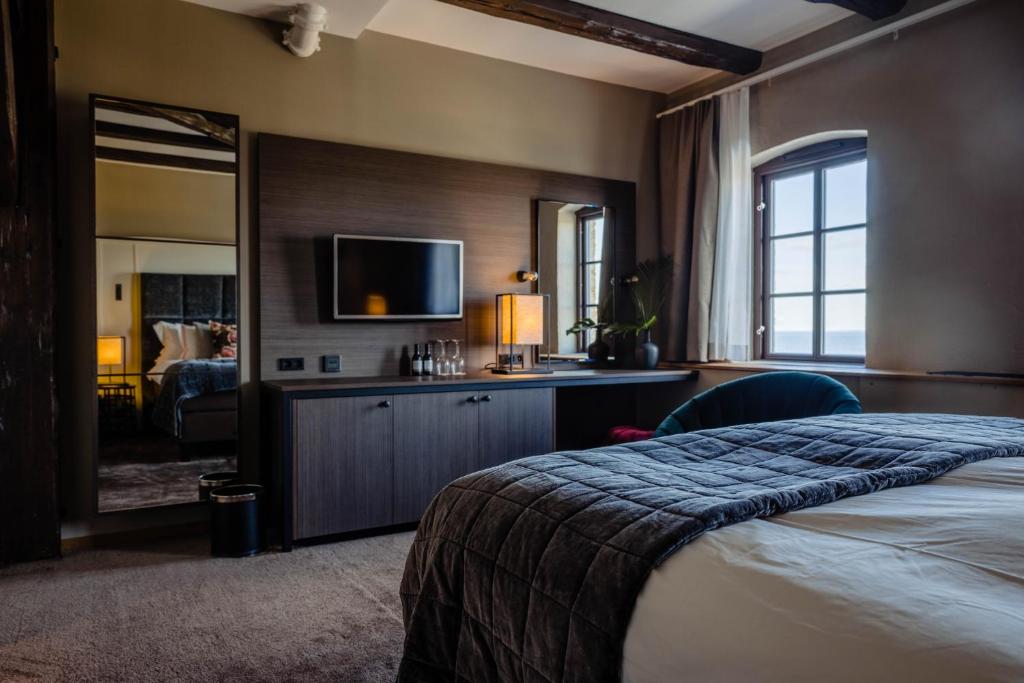 Hotel Skansen Båstad - Twin Room With View - Main Building