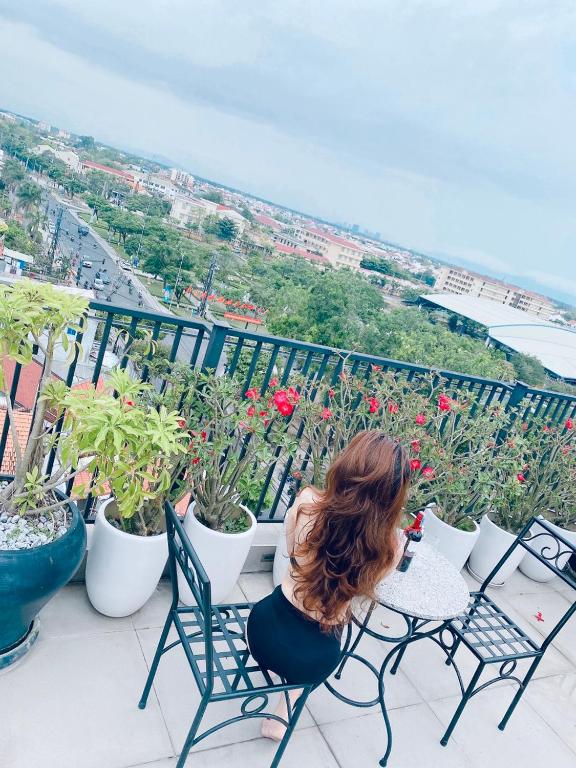 Balkón nebo terasa v ubytování Uptown Hoi An Hotel & Spa