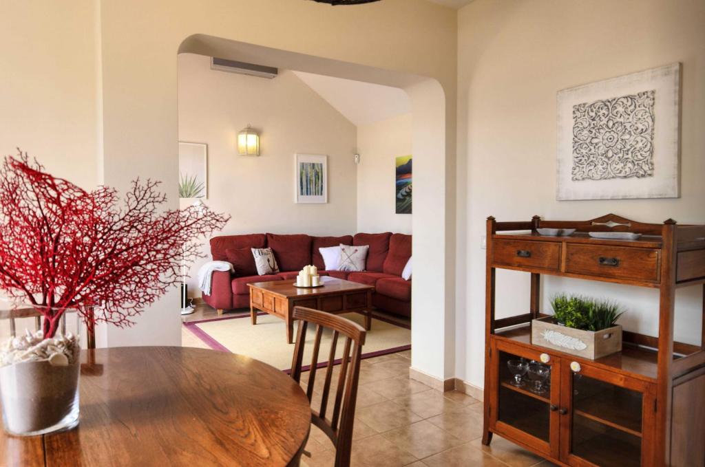 Posezení v ubytování Casa Pamipa
