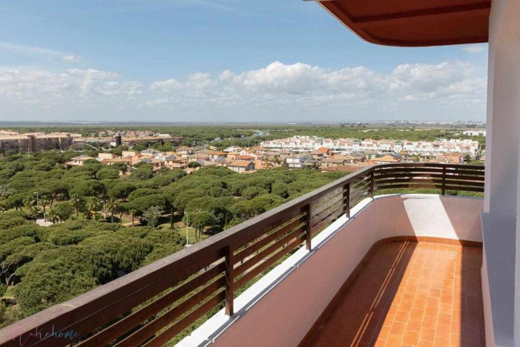 Balkon lub taras w obiekcie Apartamento nuevo junto a la playa , vistas al mar