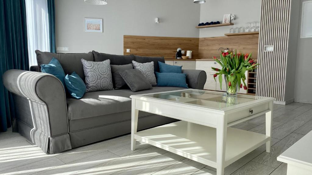 Posedenie v ubytovaní Apartament Krzysztofa Bochusa