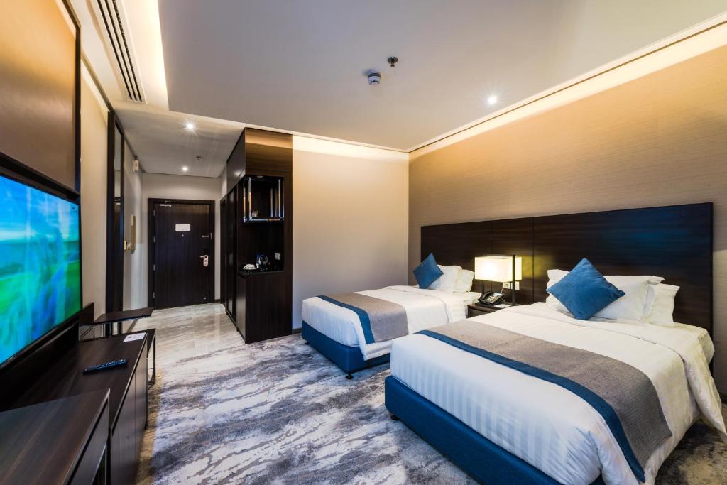 Aber Al Munsiyah - Deluxe Twin Room