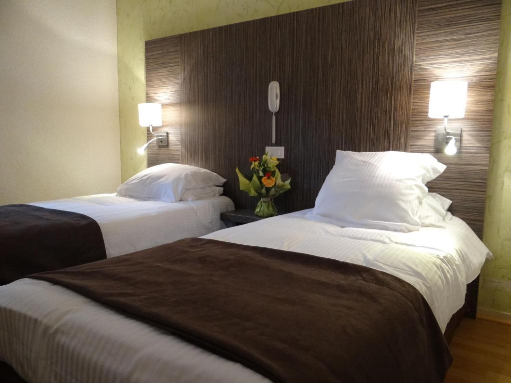 Hotel Restaurant des Thermes - Tweepersoonskamer Met 2 Aparte Bedden