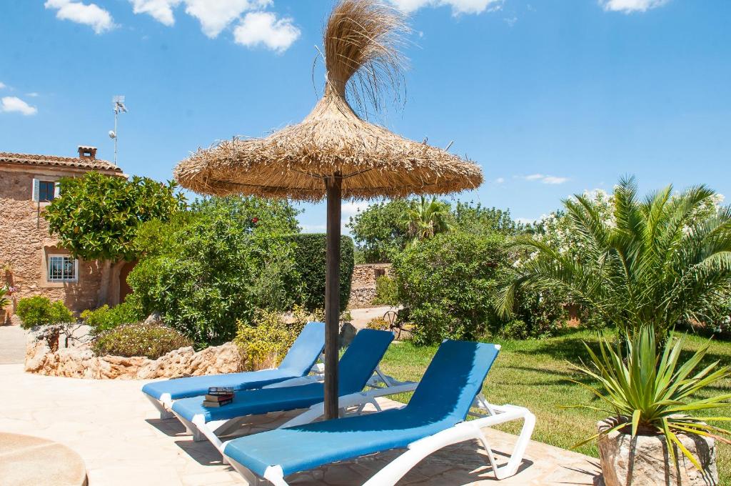 Vonkajšia záhrada v ubytovaní Finca Tanca Nova