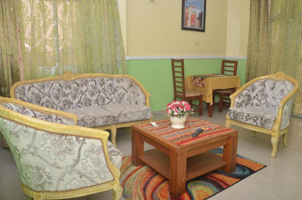 Posezení v ubytování Hotel - Y