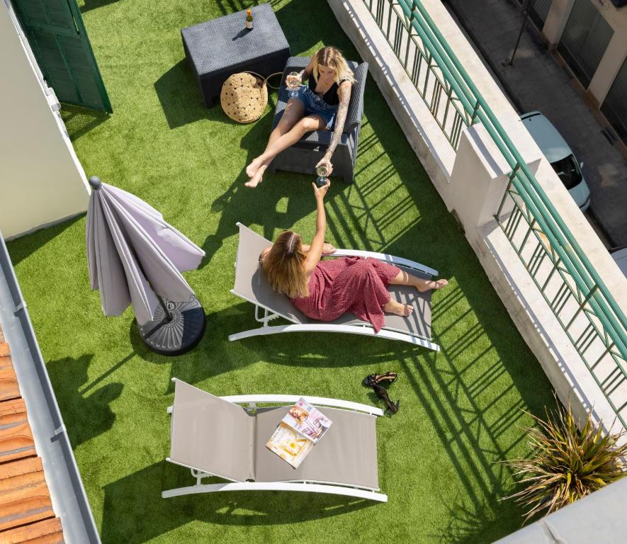 Hôtel Byakko Nice - Resim 33