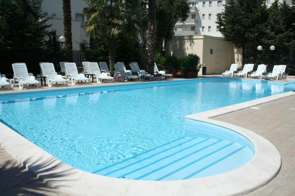 Bazén v ubytování Hotel Rivabella nebo v jeho okolí