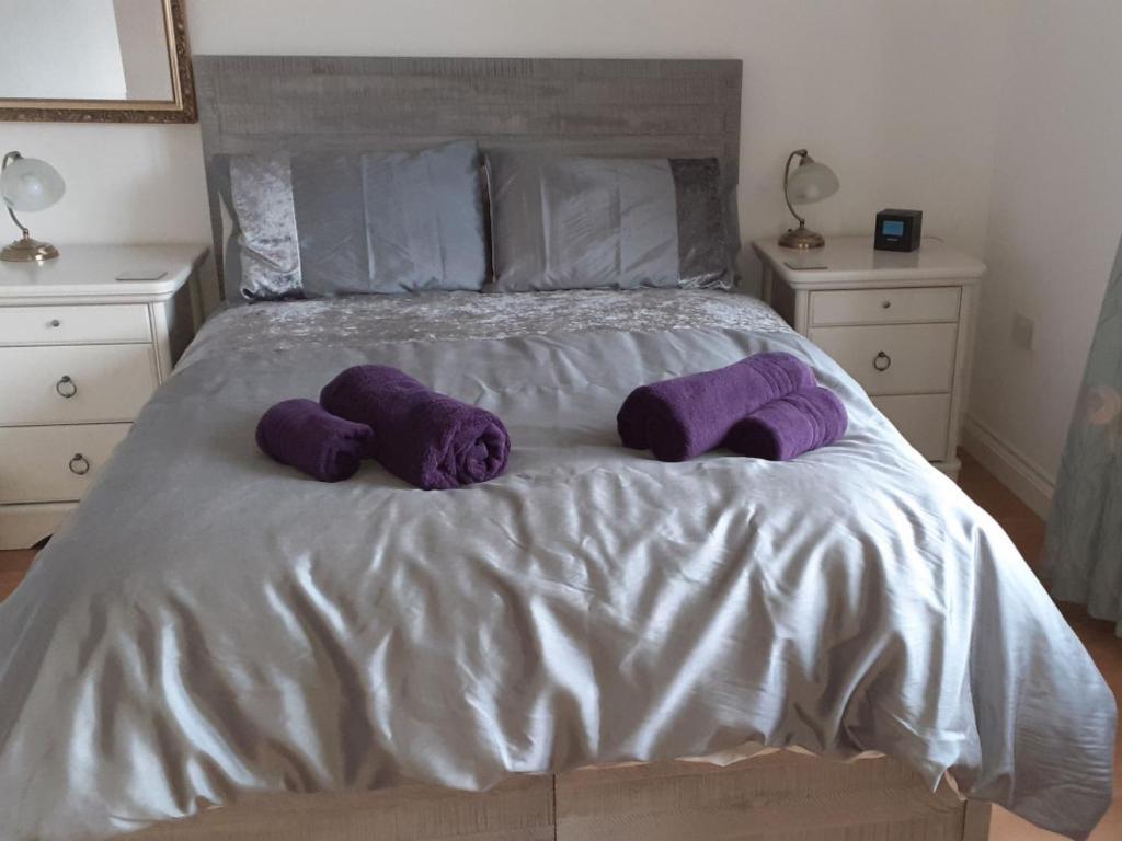 Ένα ή περισσότερα κρεβάτια σε δωμάτιο στο Holiday Home Greenbank by Interhome