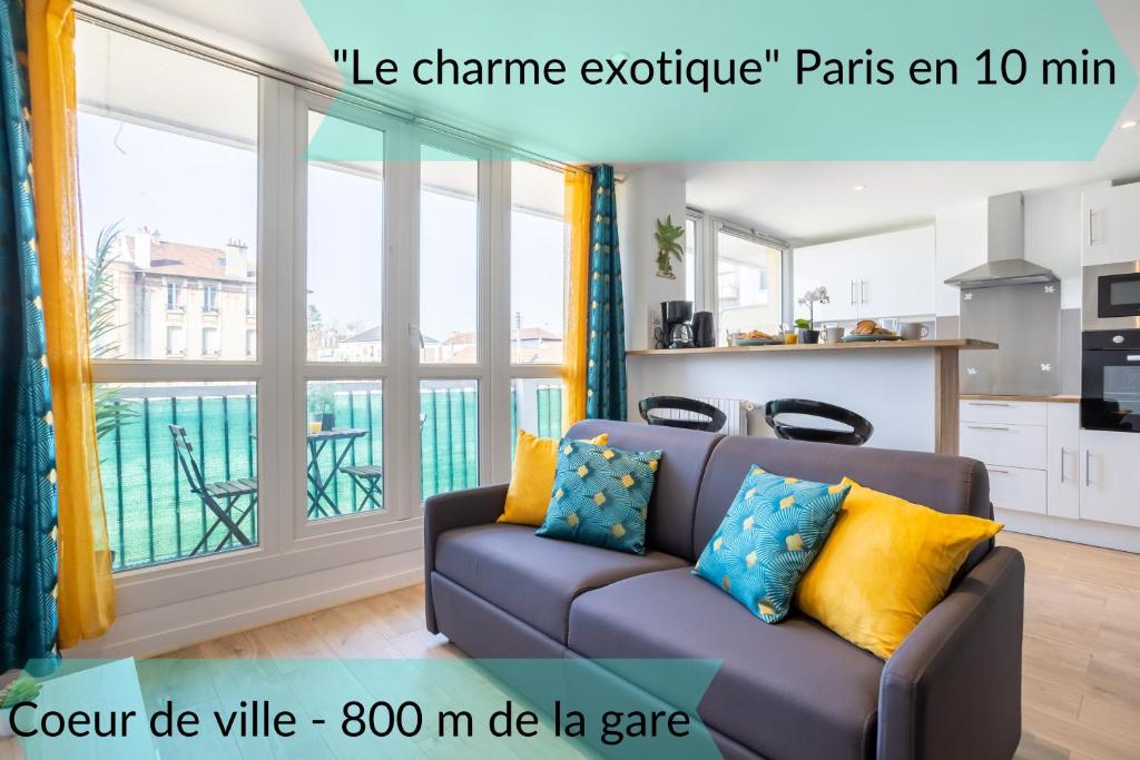 Gallery image of Le Charme Exotique Paris en 10 minutes in Argenteuil