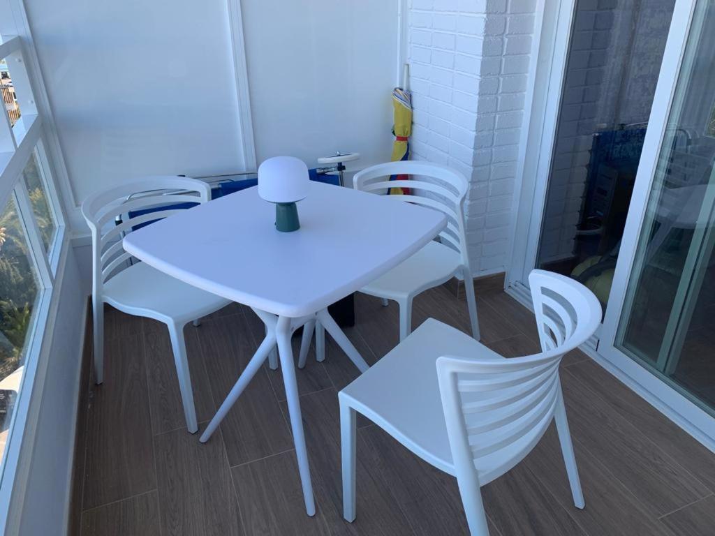Balkón nebo terasa v ubytování Vue mer exceptionnelle, El Rosario (Marbella).