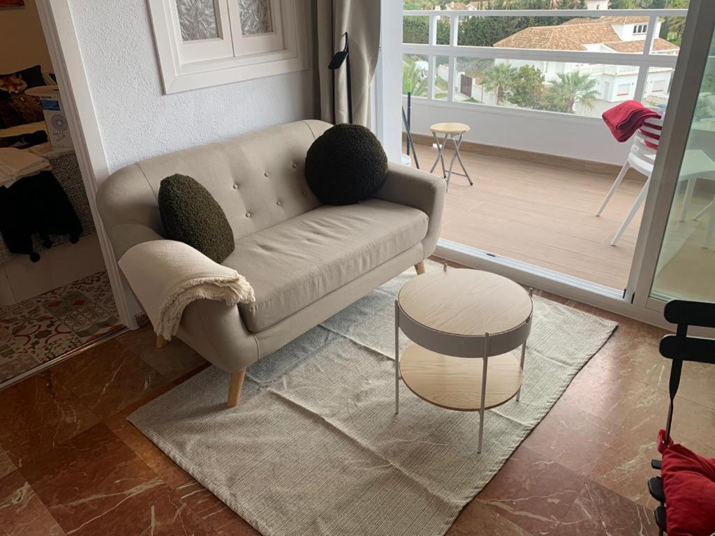 Posezení v ubytování Vue mer exceptionnelle, El Rosario (Marbella).