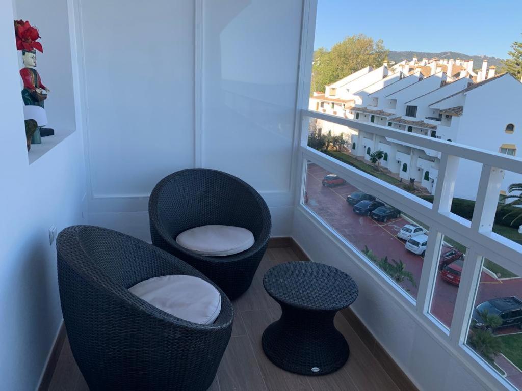 Posezení v ubytování Vue mer exceptionnelle, El Rosario (Marbella).