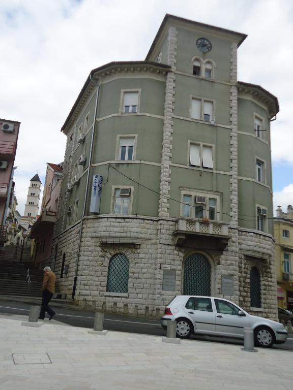 Budova, kde se apartmán nachází